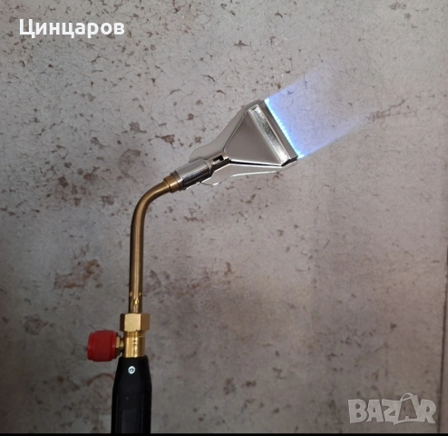 Горелка с бутилка пропан-бутан 1кг, човки/дюзи 3бр, маркуч , снимка 3 - Други машини и части - 53621084