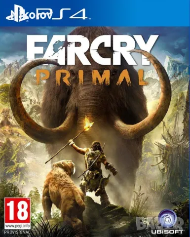 Far Cry Primal PS4 (Съвместима с PS5), снимка 1 - Игри за PlayStation - 48943485