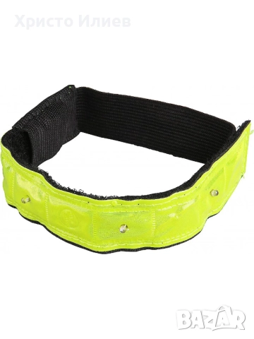 Светлоотразителна лента led светеща сигнална лента за ръка 2бр, снимка 2 - Спортна екипировка - 52940089