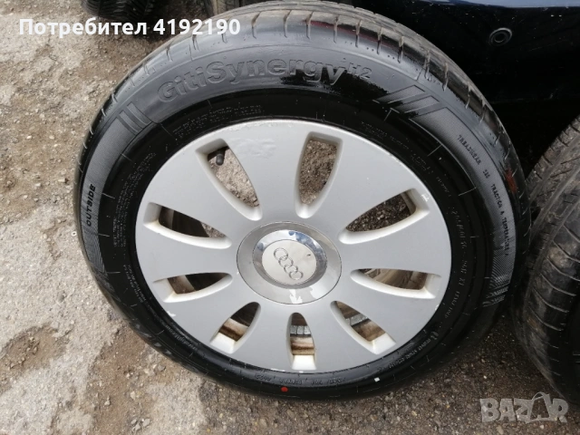 Здравейте! Предлагам за продажба лети джанти за Ауди 16", снимка 4 - Гуми и джанти - 53960011