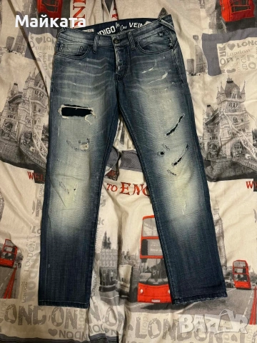 Продавам три чифта дънки Jack &Jones и един FSBN, снимка 7 - Дънки - 53241830