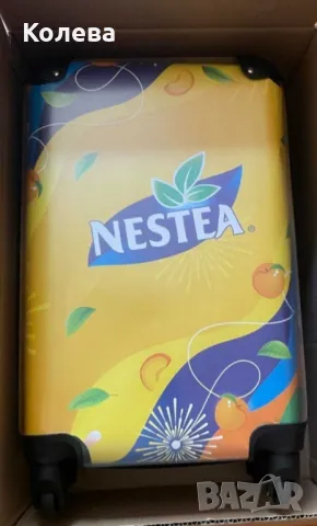 Твърд куфар Nestea , снимка 1 - Куфари - 47080616