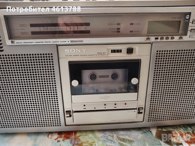 Касетофон Сони, снимка 2 - Радиокасетофони, транзистори - 52858734