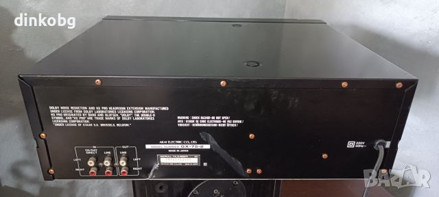 Триглав дек Akai gx-75mk ii, снимка 5 - Декове - 45725785