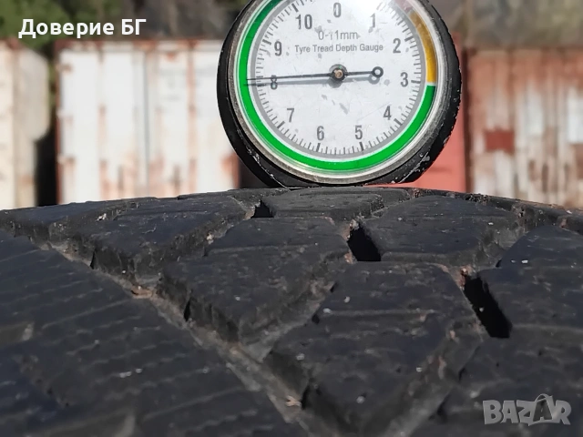 Гуми 225 65 16 C Ц Бриджистоун Bridgestone за бус 6 броя + нов внос. Не са нови!, снимка 4 - Гуми и джанти - 54113254