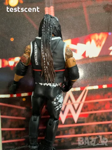 Екшън фигура WWE Mace Мейс Mason Madden Mattel Elite играчка figure, снимка 11 - Фигурки - 49511482