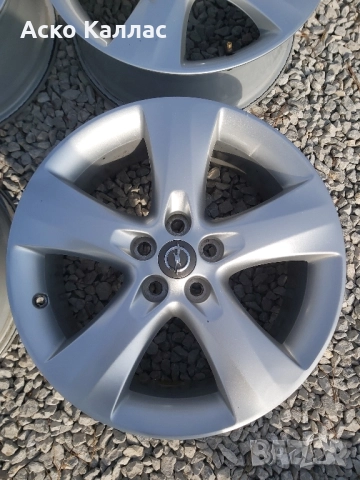 5x105..17.цола.. 7j ET42 Opel, снимка 4 - Гуми и джанти - 51836389