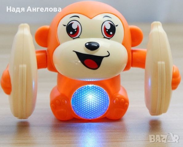 Електрическа играчка - Търкаляща се маймунка, снимка 4 - Електрически играчки - 45768922