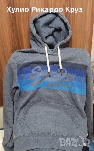 SUPERDRY M КАТО НОВ суичър худи горница топ sweatshirt hoodie, снимка 1 - Суичъри - 48428133