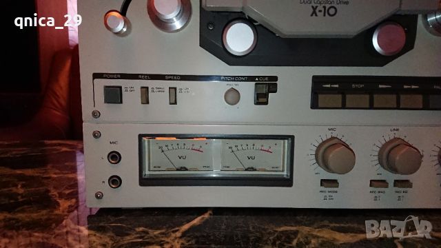 Teac X-10 Ролков Магнетофон, снимка 4 - Декове - 46344021