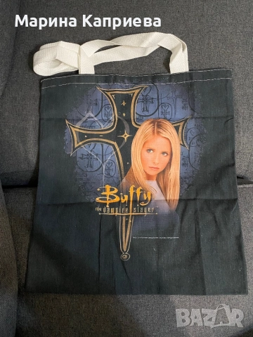 Нова тематична текстилна торба на Бъфи убийцата на вампири