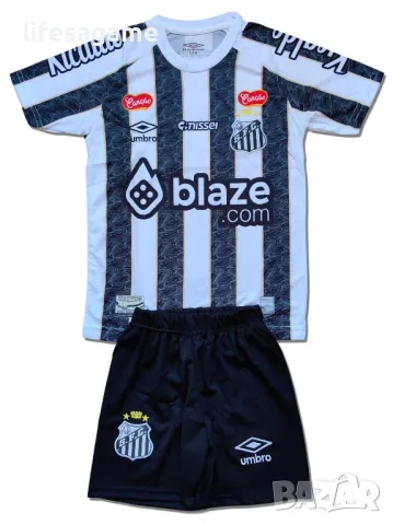 Детско - юношески футболен екип Сантош Неймар Santos Neymar Jr , снимка 2 - Детски комплекти - 50056220