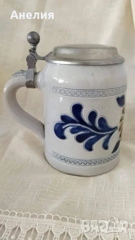 Халба за бира с капак Нова, снимка 2 - Чаши - 51115443