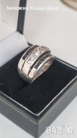 Дизайнерски сребърен пръстен Nikol@s 9,15 грама, снимка 2 - Пръстени - 46398116