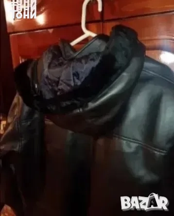 PELLE MODA Ново Дамско Яке с Качулка От Естествена Кожа XL/2XL , снимка 3 - Якета - 52794282