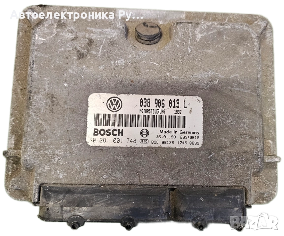 компютър SEAT AROSA VW VOLKSWAGEN LUPO 1.7 SDI ,038 906 013 L, 038906013L, BOSCH ,0281001748
