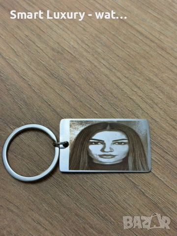 Гравирана снимка и текст върху ключодържател от неръждаема стомана , снимка 3 - Други - 53759357