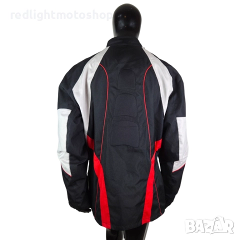 📌 5350 | Мъжко текстилно мото яке | КАТО НОВО | XXL | 50 лв., снимка 3 - Аксесоари и консумативи - 52336992