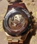 Winner Gold CH0112 Луксозен мъжки автоматичен механичен часовник с метална верижка, снимка 2