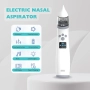 Електрически назален аспиратор X10, корпус от ABS, 2 меки силиконови накрайника, 3 регулируеми нива , снимка 3
