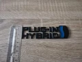 черна емблема Toyota Plug-in Hybrid, снимка 5