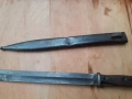 Щик нож байонет за пушка Маузер К-98 с кания WW2, снимка 5