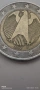 Евро Монета вижда се номинала., снимка 3