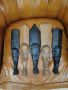 Африкански маски 5 броя, снимка 1 - Антикварни и старинни предмети - 46018296