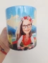 Чаша с карикатура по снимка , снимка 4