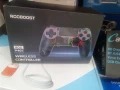 контролер за PS4,RGB безж контролер Pro контролер с LED светлина,3.5 мм аудио жак,двойна вибрация, снимка 2