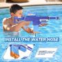Нова Водна Пушка с 3 Режима и USB Зареждане - 10м Дистанция деца летни игри, снимка 4