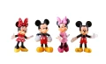 Лот 6бр фигурки Мини и Мики Маус Minnie mouse , снимка 2