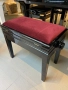 Нов италиански стол за пиано DISCACCIATI - 109 с кутия за ноти, снимка 2