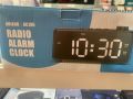 Дигитален Радио Часовник / Часовник с Голям Дисплей и Аларми, снимка 3