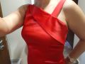 Червена дамска рокля, снимка 1