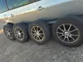 4 алуминиеви джанти AEZ 16", 5X114,3 с гуми MICHELIN 215/70R16, снимка 1