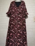ДЪЛГА РОКЛЯ В КРАСИВИ ЦВЕТОВЕ 3XL, снимка 7