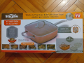 Нов Дълбок тиган за Здравословно готвене -Copper Chef(Комплект от 4 части), снимка 9