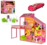 Двуетажна Къща за кукли Барби с кола 99 части , снимка 2