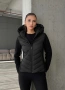 Ново Късо Дамско Черно Яке , снимка 2