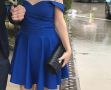 Синя рокля, снимка 1 - Рокли - 45799127