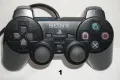 Два Броя Оригинални Джойстици DUALSHOCK 2 SCPH 10010 За Конзола Sony Playstation 2 , снимка 2