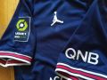 ПСЖ футболна тениска №10 Неймар размер С с игрален бадж на френската лига отлична , снимка 6
