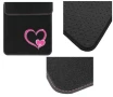 Стелки за кола с розово сърце, мокет, Универсални, снимка 2
