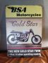 BSA Motorcycles- Gold Star-метална табела (плакет), снимка 1 - Аксесоари и консумативи - 45804122