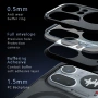 Магнитен Матов Калъф за Nothing Phone (4a) Pro - TPU+PC, 2.4m Airbag, 0.5mm защита, Черен, снимка 9