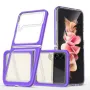 Samsung Galaxy Z Flip4 Силиконов Калъф Transparent TPU и Протектор, снимка 2