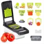 многофункционален уред за плодове и зеленчуци Кухненско ренде VEGETABLE CHOPPER 14 B 1 чопър слайсер, снимка 2