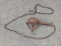 Стар кован вълчи капан, снимка 1