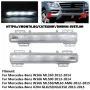 LED дневни светлини и фарове за мъгла за Mercedes ml W166 ML и X204 GLK Мерцедес мл monto.bg , снимка 6